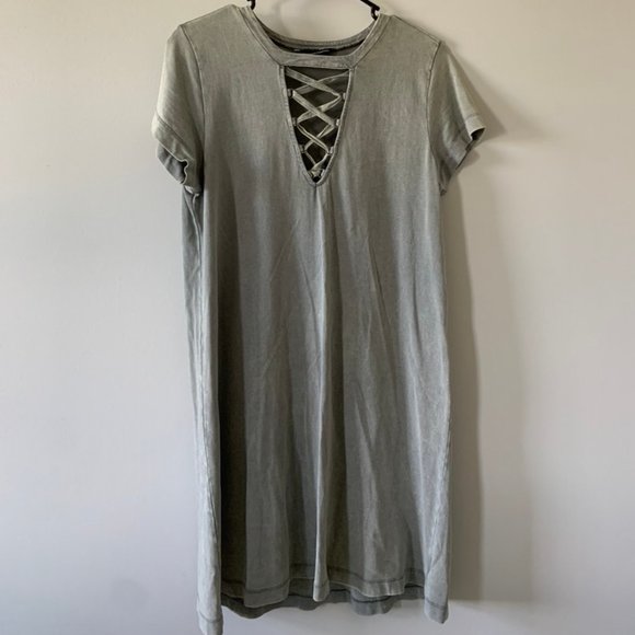 American Eagle Outfitters Dresses & Skirts - American Eagle Olive Green Dress Shift Dress